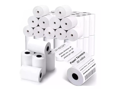 50 Rolls 80X80mm Paper Térmicos